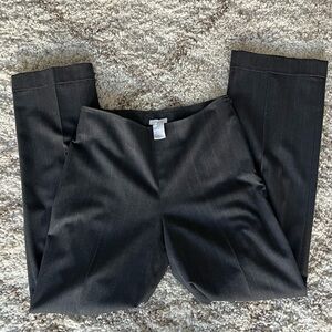 Womens Vintage Marshall Fields Gray Dress Pants with Pins Stripes - Size 10